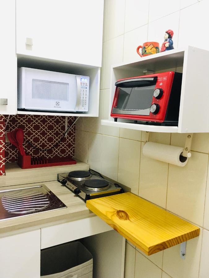 Kitnet Aconchegante Beira Mar. Διαμέρισμα Σάντος Εξωτερικό φωτογραφία